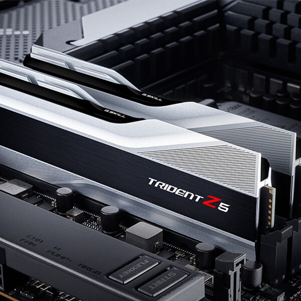 G.Skill Trident Z5 32GB (16GBx2) DDR5 6000MHz RAM (Metallic Silver)